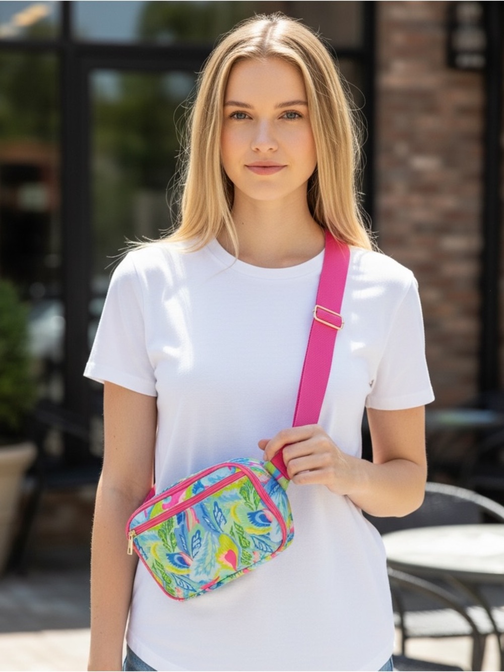 NWT Mary Square Chase The Tide Crossbody/Belt Bag